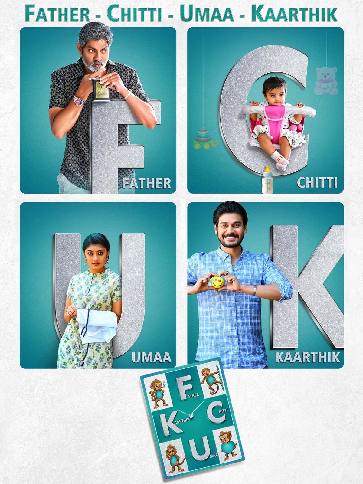 Free FCUK – (Father Chitti Umaa Kaarthik) (2021) (Hindi + Telugu) Dual Audio UnCut South Movie HD ESub – FILMYFLY
